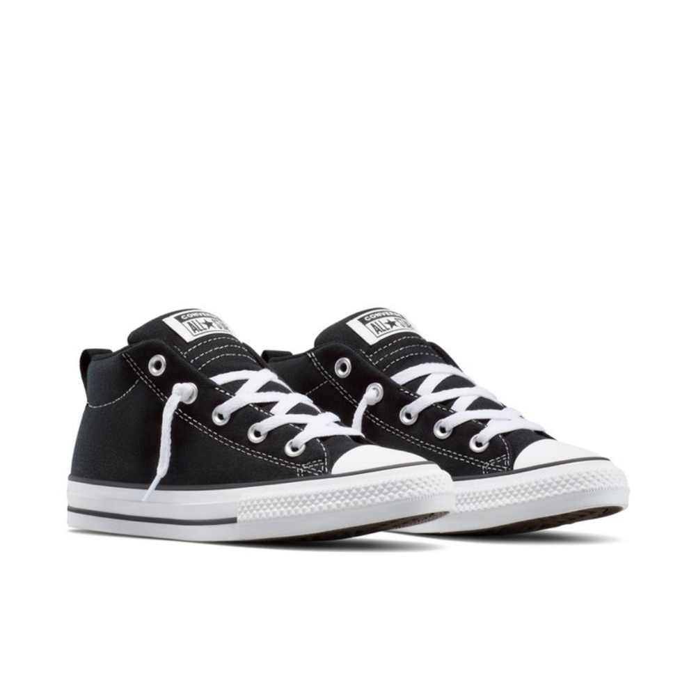 Classic Black and White Low-Top Sneakers